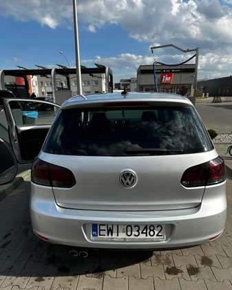 Volkswagen Golf cena 14000 przebieg: 206000, rok produkcji 2009 z Częstochowa małe 106